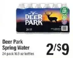 Lowes Foods Deer Park spring water offer