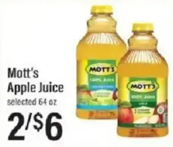 Lowes Foods Mott's Apple Juice offer