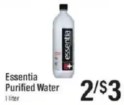 Lowes Foods Essentia Purified Water offer