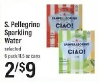 Lowes Foods S. Pellegrino Sparkling Water offer