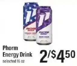 Lowes Foods Phorm Energy Drink offer