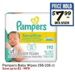 Winn Dixie Pampers baby wipes offer