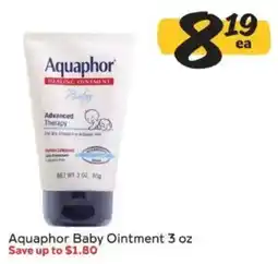 Winn Dixie Aquaphor baby ointment offer