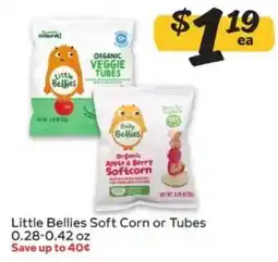 Winn Dixie Little Bellies Soft Corn or Tubes offer