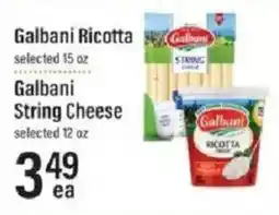 Lowes Foods Galbani ricotta and string cheese offer