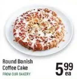 Lowes Foods Round Danish Coffee Cake offer