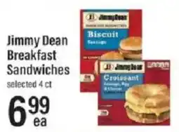 Lowes Foods Jimmy Dean Breakfast Sandwiches offer