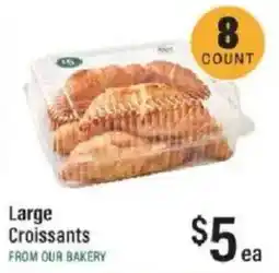 Lowes Foods Large Croissants From Our Bakery offer