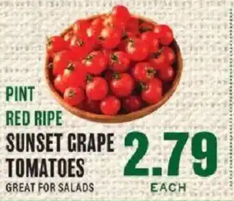 Lowes Foods Sunset grape tomatoes offer