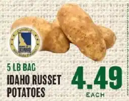 Lowes Foods Idaho russet potatoes offer