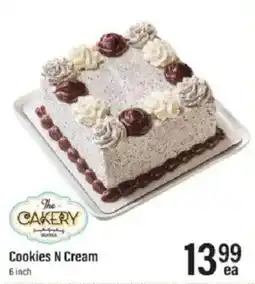 Lowes Foods The Cakery Cookies N Cream offer