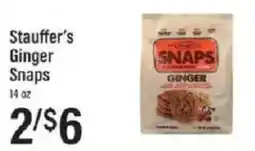 Lowes Foods Stauffer's ginger snaps offer