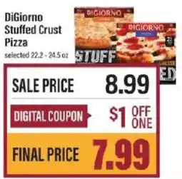 Lowes Foods DiGiorno Stuffed Crust Pizza offer