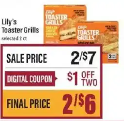 Lowes Foods Lily's Toaster Grills offer