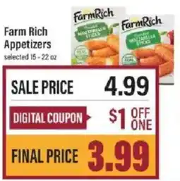 Lowes Foods Farm Rich Appetizers offer