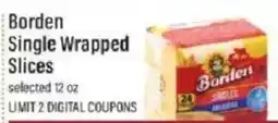 Lowes Foods Borden single wrapped slices offer