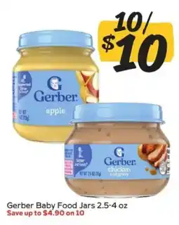 Winn Dixie Gerber baby food jars offer