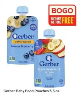 Winn Dixie Gerber baby food pouches offer