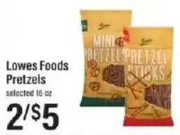 Lowes Foods Lowes Foods Pretzels offer
