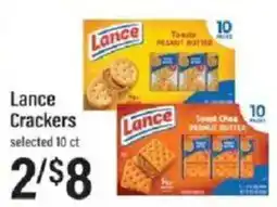 Lowes Foods Lance Crackers offer