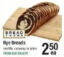 Lowes Foods Bread Crumb Rye Breads offer