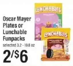 Lowes Foods Oscar Mayer Plates or Lunchable Funpacks offer