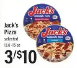 Lowes Foods Jack's pizza selected offer