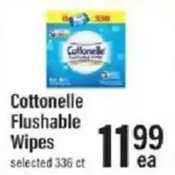 Lowes Foods Cottonelle flushable wipes offer