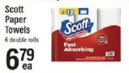 Lowes Foods Scott paper towels offer