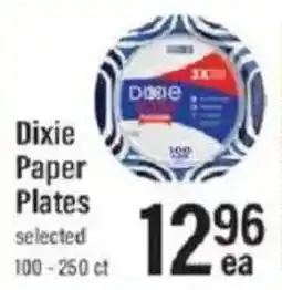 Lowes Foods Dixie paper plates offer