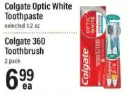 Lowes Foods Colgate optic white toothpaste and colgate 360 toothbrush offer