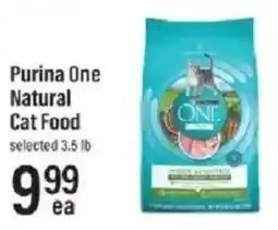 Lowes Foods Purina One Natural Cat Food offer