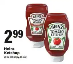 Big Y Heinz Ketchup offer