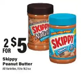 Big Y Skippy Peanut Butter offer