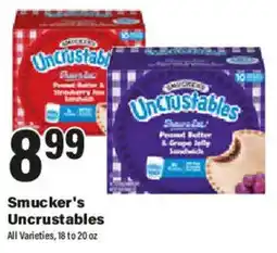 Big Y Smucker's Uncrustables offer