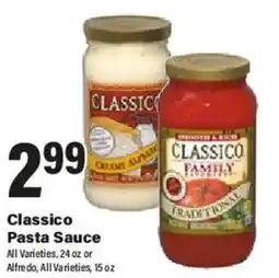 Big Y Classico pasta sauce offer