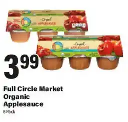 Big Y Full Circle Market Organic Applesauce offer