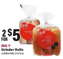 Big Y Big Y Grinder Rolls offer