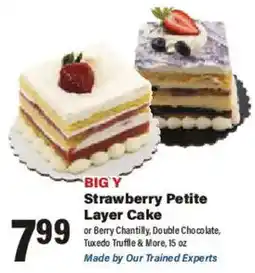 Big Y Big Y Strawberry Petite Layer Cake offer