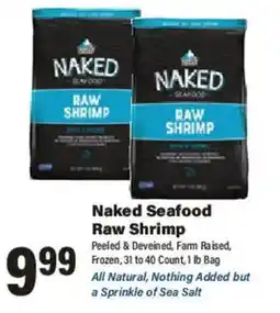 Big Y Naked Seafood Raw Shrimp offer