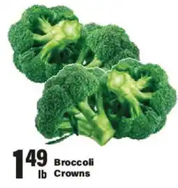 Big Y Broccoli Crowns offer