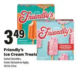 Big Y Friendly's ice cream treats offer