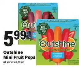 Big Y Outshine Mini Fruit Pops offer