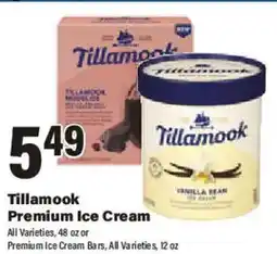 Big Y Tillamook Premium Ice Cream offer
