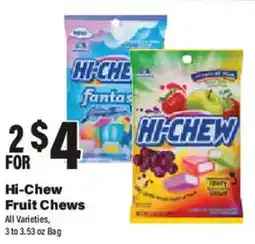 Big Y Hi-Chew Fruit Chews offer
