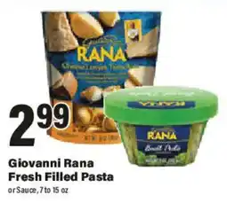 Big Y Giovanni Rana Fresh Filled Pasta offer