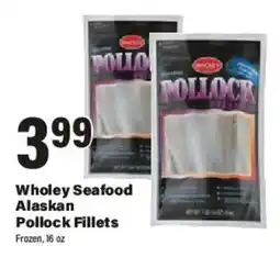 Big Y Whole Seafood Alaskan Pollock Fillets offer