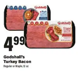 Big Y Godshall's Turkey Bacon offer