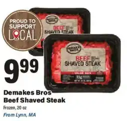 Big Y Demakes Bros Beef Shaved Steak offer