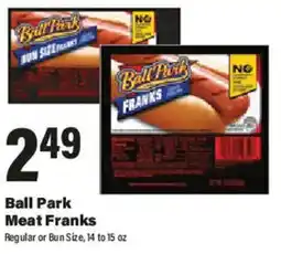 Big Y Ball Park Meat Franks offer